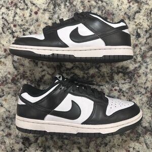 Nike Dunk Pandas Black and White Sneakers